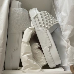 White sandals Christian L.